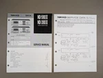 Nikko ND-590II, ND-390II Stereo Cassette Deck Service Manual D-1969. Fixed Price $54.95.