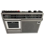 Vintage *new* 1980'S Sanyo M2562 Am/fm Portable Tape Recorder Boombox. Fixed Price $68.00.