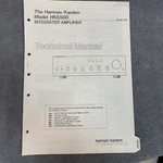 Harman Kardon HK6500 Tech Manual Original W/schematics, Diagrams, Part List. Fixed Price $21.99.
