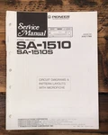 Pioneer SA-1510S Amplifier Service Manual *original*. Fixed Price $19.97.