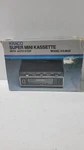 Kraco Super Mini Cassette Player KS-960E Auto Stop Vintage Audio Nib. Fixed Price $85.00.