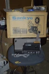 Sankyo Movie Projector Super 8 Single Magnetic SOUND-600 Original Box W/ Acc.. Fixed Price $99.99.