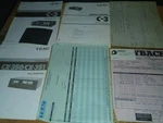 Teac C-3 CX-350/351 Cassette Deck Original Lot 1979-80 Sales Manuals Gold Tag. Fixed Price $59.99.