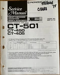 Pioneer CT-501 CT-450 CT-405 Stereo Tape Deck Original Service Repair Manual. Fixed Price $19.94.