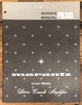 Marantz PM-300 PM300 Amplifier Service Manual *original*. Fixed Price $19.97.