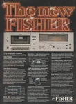 1979 CR4029 Stereo Cassette Deck - "the New Fisher" Print Ad Photo. Fixed Price $9.71.