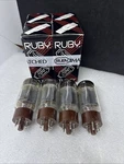 4X Ruby 6L6GC-MSTR Amplifier Power Output Tube Matched!. Fixed Price $79.99.