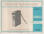 Owner's Manual User Guide For Realistic Minisette V Cassette Tape Recorder 1977. Fixed Price $17.98.