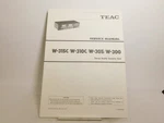 Teac W-315C 310C 305 300 Cassette Deck Service Manual W/ Schematics (original). Fixed Price $20.00.