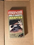 Maxell Vhs-c Cassette Adapter Tape New Factory Sealed. Fixed Price $54.99.