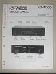Vintage Kenwood Service Manual Model Number KX-W6020. Fixed Price $25.00.