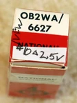 OB2WA (1) Tube, National, Nos Nib Heathkit Tested. Fixed Price $6.00.