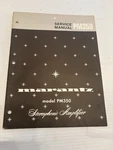 Marantz PM-350 PM350 Amplifier Service Manual *original* Nice. Fixed Price $19.50.