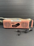Vtg 80S Multitech XP-28 Pink Radio Side Step Boombox Stranger Things Style QT-50. Fixed Price $249.00.