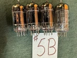 4 12AU7 6189 Mcintosh Fisher Scott Preamplifier Receiver Black Tubes. Fixed Price $39.95.