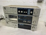 3 Piece Stereo System Sanyo Rd 220, Ja Jt Amp, Tuner, Tape. Fixed Price $89.99.