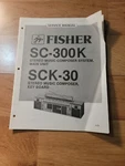 Service Manual For Fisher Music Composer System SC-300K SCK-30 Boombox. Fixed Price $24.99.