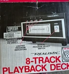 8 Track Player Realistic TR-169 W/ Original Box & Instructions Great Working. Fixed Price $199.99.