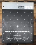 Marantz SD3510 SD-3510 Cassette Service Manual *original*. Fixed Price $24.97.