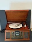Crosley CR704D-PA Musician 3-SPEED Turntable Cd Player. Fixed Price $67.50.