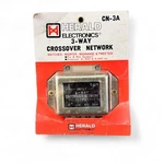 Herald Electronics 3-WAY Crossover Network 8OHM Woofer Mid Tweeter CN-3A Nib. Fixed Price $30.24.