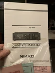Nikko ND-790 Cassette Deck Service Manual Original. Fixed Price $17.50.
