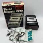 Vintage Retro Realistic Stereo Cassette Player SCP-2** 121724 M0131 006. Fixed Price $35.99.