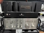 Mitsubishi DA-P20 Stereo Preamplifier, DA-A7DC Amp. With B&w, Mission. Fixed Price $750.00.
