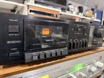 Nikko ND-700II Stereo Cassette Deck Tested Powers For Parts Repair. Fixed Price $25.00.