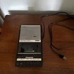 Panasonic Slim Line Portable Cassette Recorder Speaker Ac And Battery RQ-2104. Fixed Price $29.99.