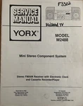 Yorx M2488 Mini Stereo Am Fm Cassette Recorder Player Service Manual. Fixed Price $14.94.