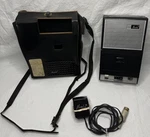 Vintage Norelco Carry-corder Cassette Recorder W/ Case Adapter Powers On. Fixed Price $89.99.