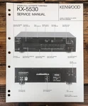 Kenwood KX-5530 Cassette Service Manual *original*. Fixed Price $19.97.