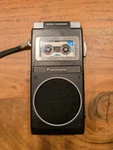Vintage Panasonic RQ-170S Micro Cassette Recorder W/ Wrist Strap Made Japan. Fixed Price $10.00.