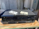 Sansui D-350W Dual Cassette Deck With Sendust Heads And Ferrite Erase. Fixed Price $90.00.