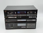 Vintage Fisher Stereo Amplifier CA-871 Tuner FM-871 Cassette Deck CR-W870 Read. Fixed Price $99.99.