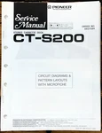 Pioneer CT-S200 Cassette Service Manual *original*. Fixed Price $14.97.