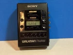 Vtg Sony Walkman Cassette WM-F2085 Black 90S Am/fm Radio New Belt Tested. Fixed Price $124.99.