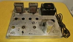 Vintage Magnavox Stereo Amplifier 9302-10 6BQ5 6EU7 5U4 Base No Tubes. Fixed Price $125.00.