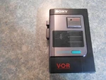 Sony V-o-r Voice Operated Recording System TCM-37V Cassette-corder Tested. Fixed Price $20.00.