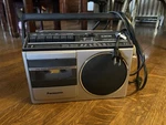 Vintage Panasonic RX-1220 Radio & Cassette Player (needs Repair). Fixed Price $15.00.