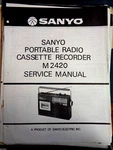 Sanyo Vintage Original Mini Cassette Tape Recorder 2420. Fixed Price $14.98.