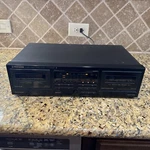 Pioneer CT-W451R, 2 Head Stereo Double Auto Reverse Cassette Deck Tested. Fixed Price $99.99.