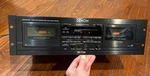 Denon DN-770R Double Cassette Deck W/ Power Supply Tested Works. Fixed Price $115.95.