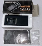 Olympus Pearlcorder S907 Handheld Microcassette Audio Recorder With Original Box. Fixed Price $199.99.