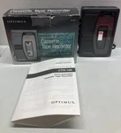 Vox CTR-106 Optimus Voice Activated Cassette Tape Recorder Tested Vintage. Fixed Price $19.99.
