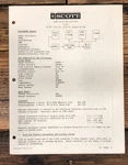 Hh Scott Model 260B Amplifier Service Manual *original*. Fixed Price $24.97.