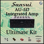 Sansui AU-517 Integrated Amp Ultimate Upgrade Kit Genuine Parts Restoration. Fixed Price $149.95.