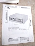 Original Sams Photofact 455/8- Ge MS-4000 & 4010 6973 Stereo Amplifier. Fixed Price $9.90.
