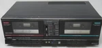 Vintage 1986 Aiwa FX-W20 Stereo Dual Cassette Deck, Shelf Comp. F/RX-20 Untested. Fixed Price $59.99.